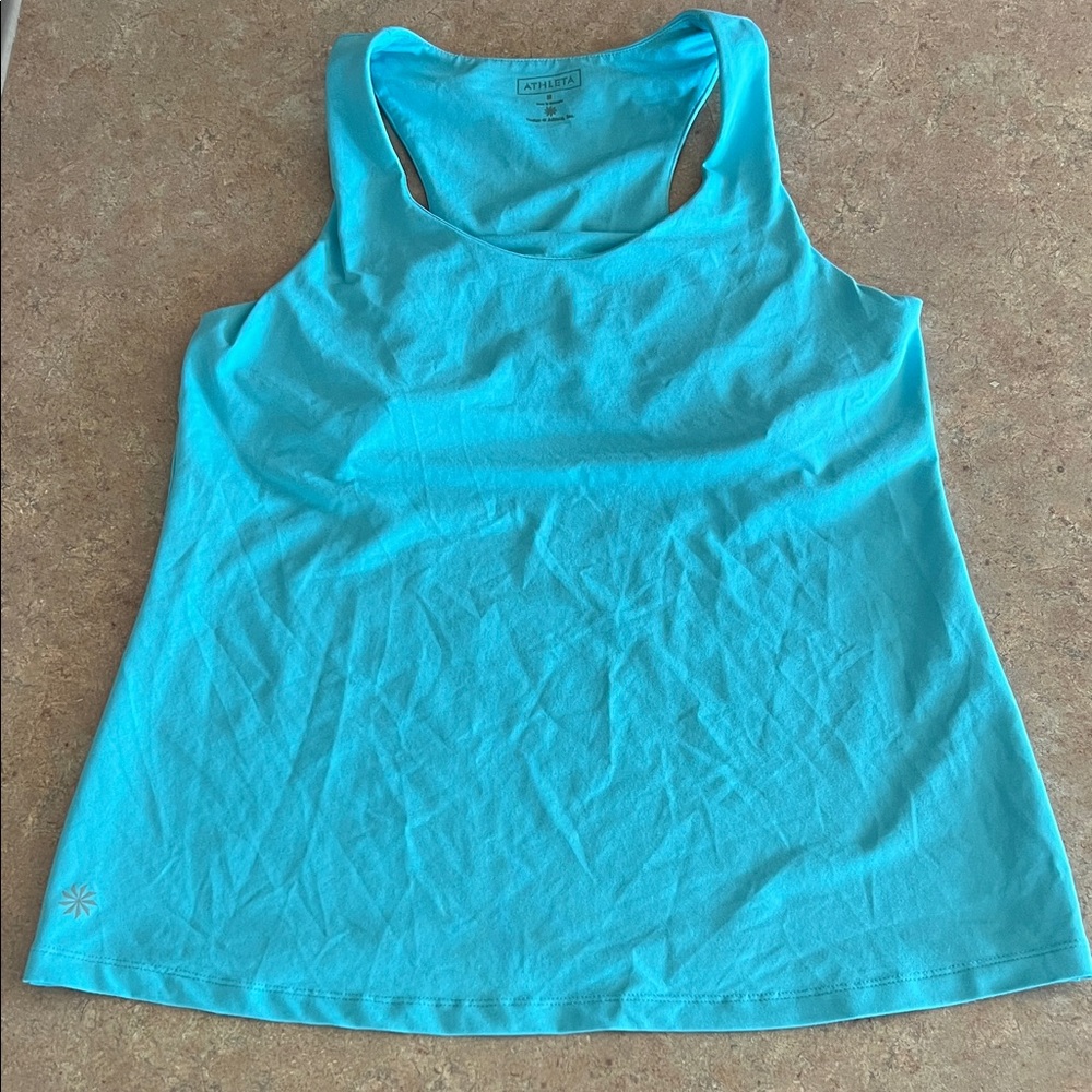 Athleta Tank - Medium, light blue/turquoise